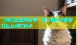 海角社区登录困难？解锁视频资源与社区互动的秘诀