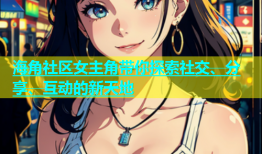 海角社区女主角带你探索社交、分享、互动的新天地