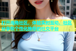 打开海角社区，体验实时互动、社区分享和个性化推荐的社交平台